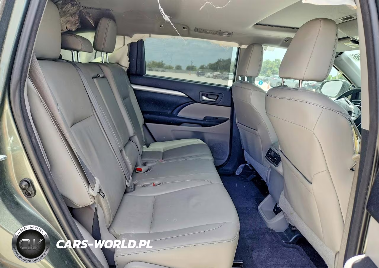 2015 Toyota Highlander Xle VIN:5TDJKRFHXFS120037 - 10