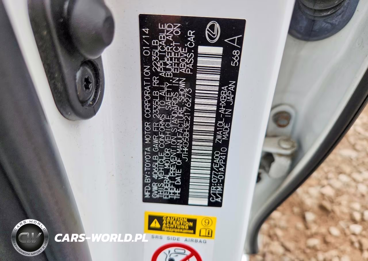 2014 Lexus Ct 200 VIN:JTHKD5BH3E2176273 - 12