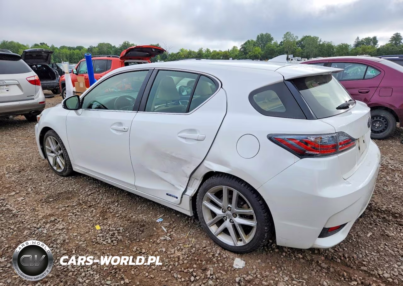 2014 Lexus Ct 200 VIN:JTHKD5BH3E2176273 - 2