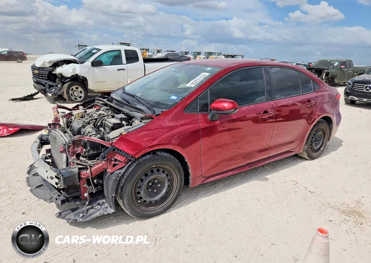 2022 Toyota Corolla Le VIN:JTDEPMAE0NJ202986 - 1