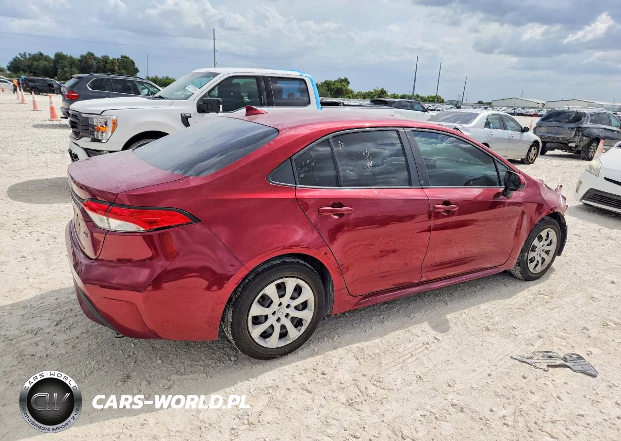 2022 Toyota Corolla Le VIN:JTDEPMAE0NJ202986 - 3