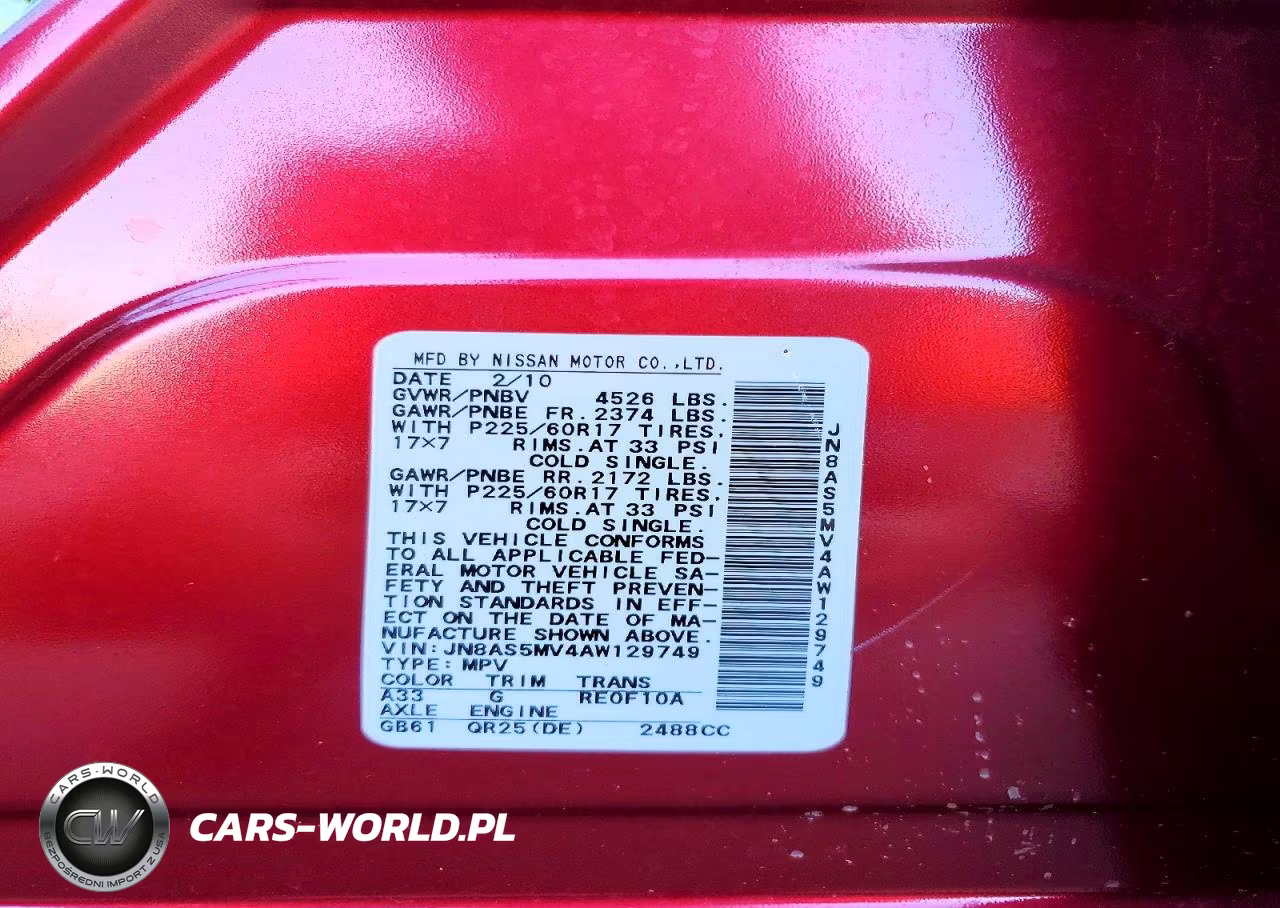 2010 Nissan Rogue S VIN:JN8AS5MV4AW129749 - 13