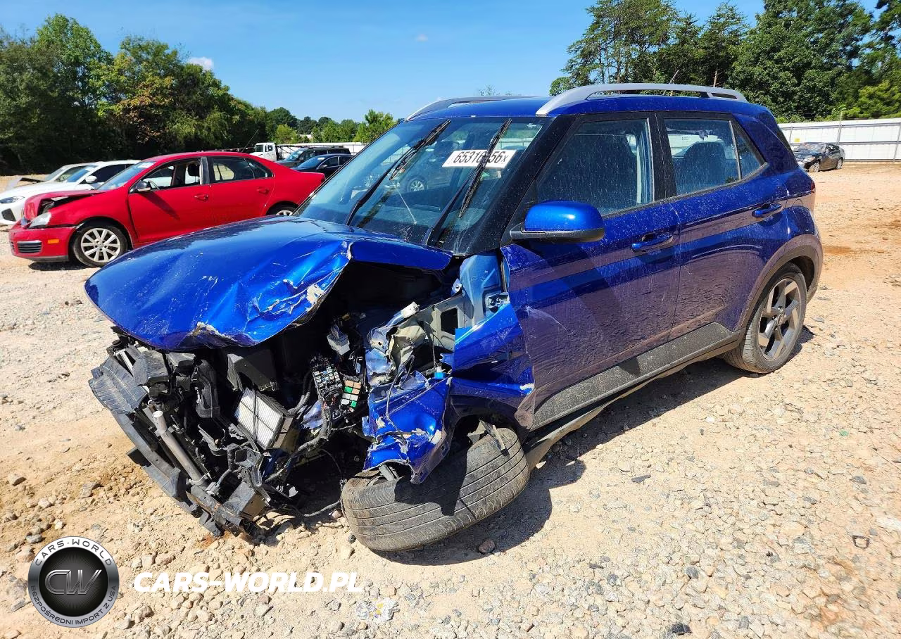 2024 Hyundai Venue Sel VIN:KMHRC8A35RU308336 - 1