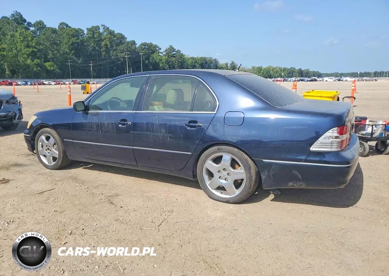 2005 Lexus Ls 430 VIN:JTHBN36F350174738 - 2