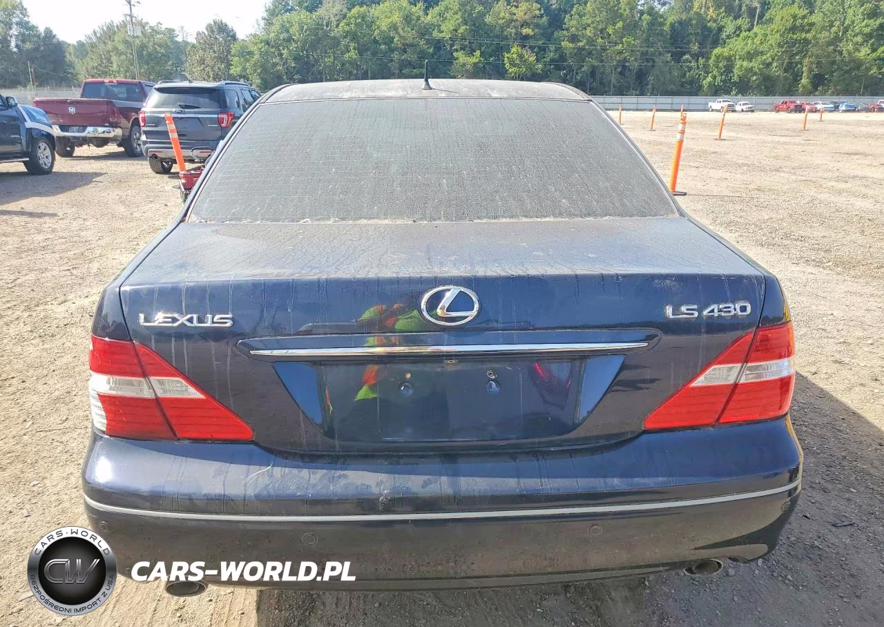 2005 Lexus Ls 430 VIN:JTHBN36F350174738 - 6