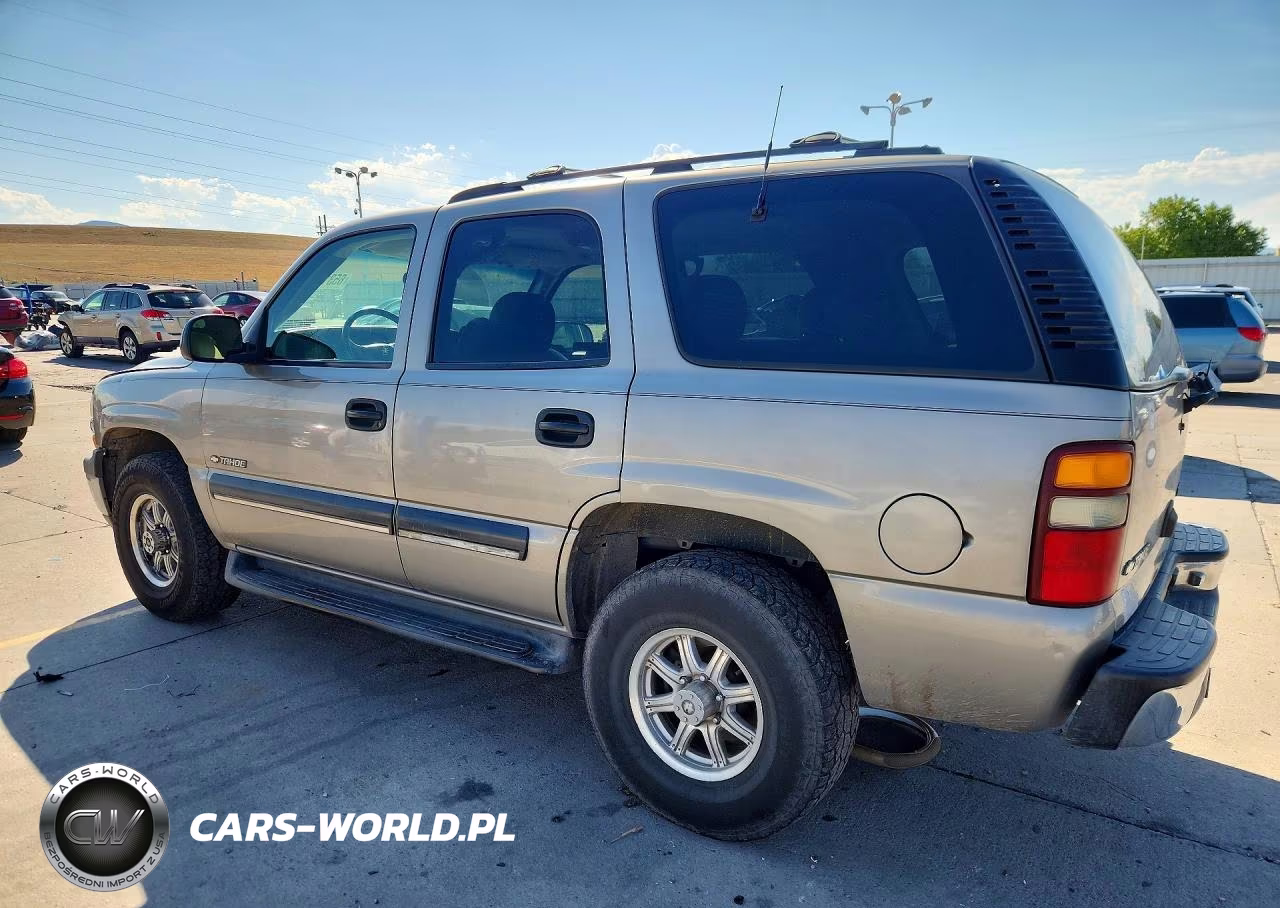 2001 Chevrolet Tahoe K1500 VIN:1GNEK13T51J127678 - 2