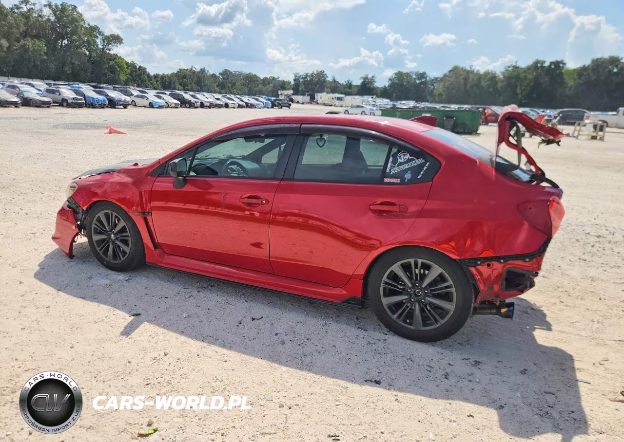 2015 Subaru Wrx Limited VIN:JF1VA1G65F8811165 - 2