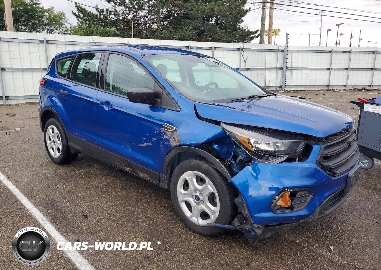 2018 Ford Escape S VIN:1FMCU0F73JUA28452 - 4