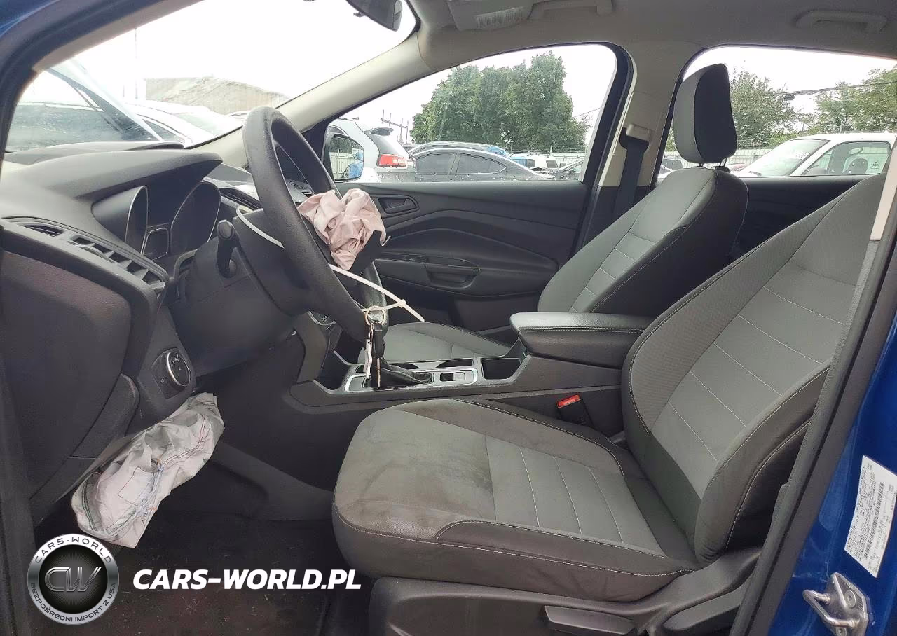 2018 Ford Escape S VIN:1FMCU0F73JUA28452 - 7