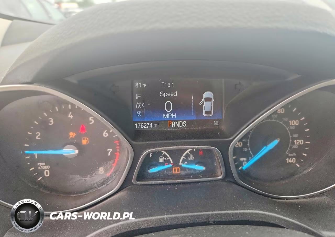 2018 Ford Escape S VIN:1FMCU0F73JUA28452 - 9