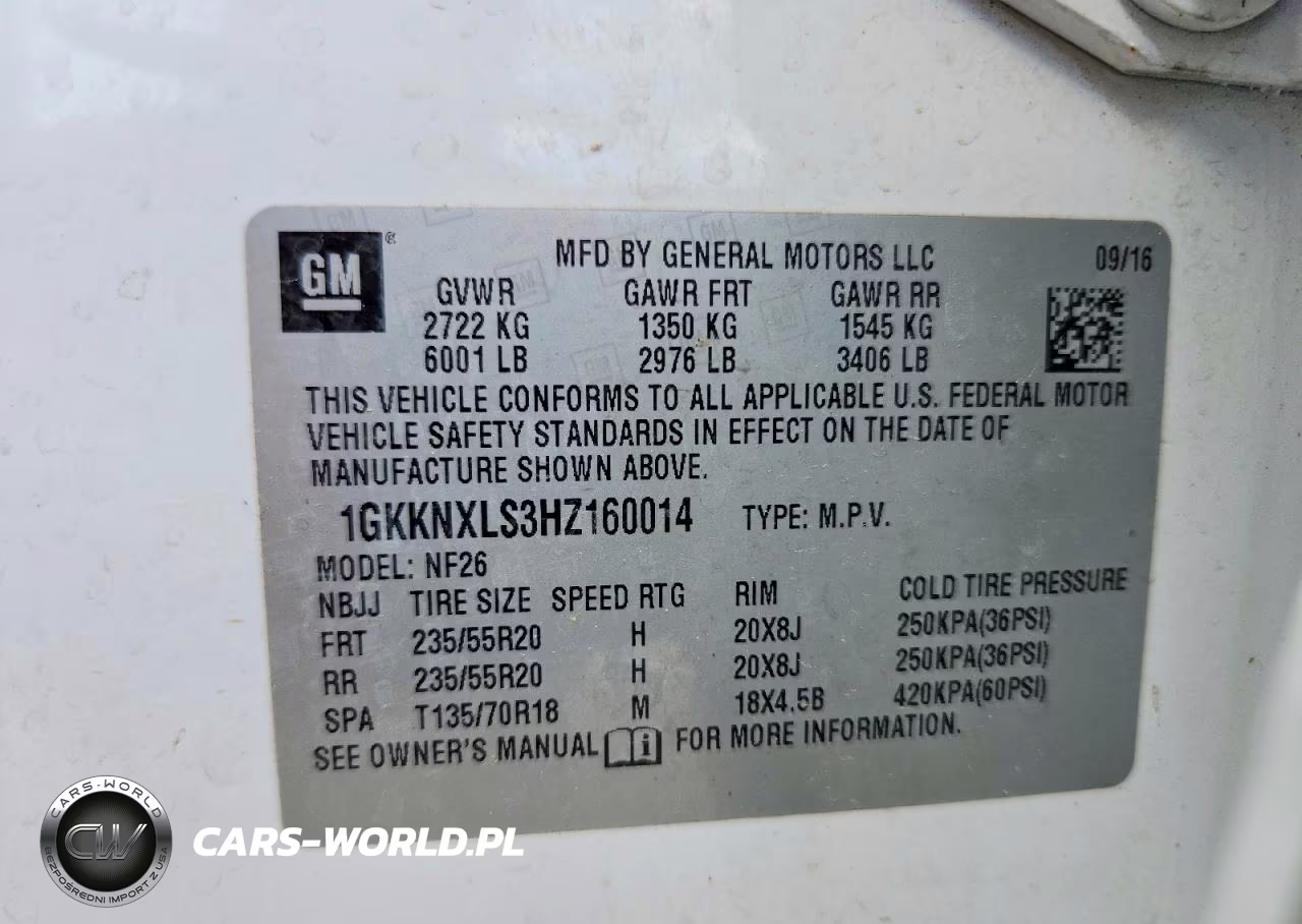 2017 GMC Acadia Denali VIN:1GKKNXLS3HZ160014 - 13