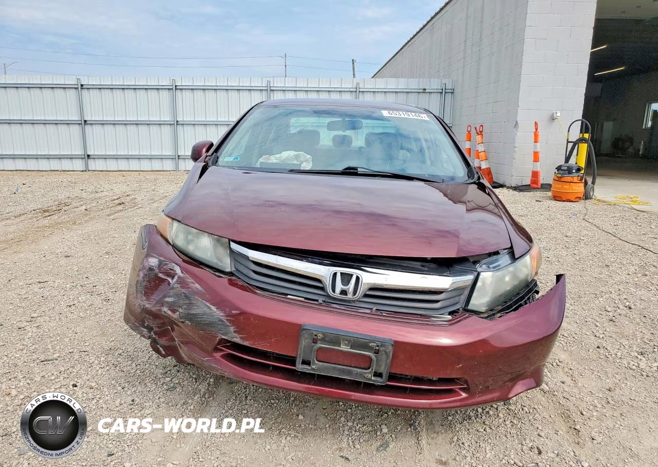 2012 Honda Civic Lx VIN:19XFB2F50CE064330 - 5