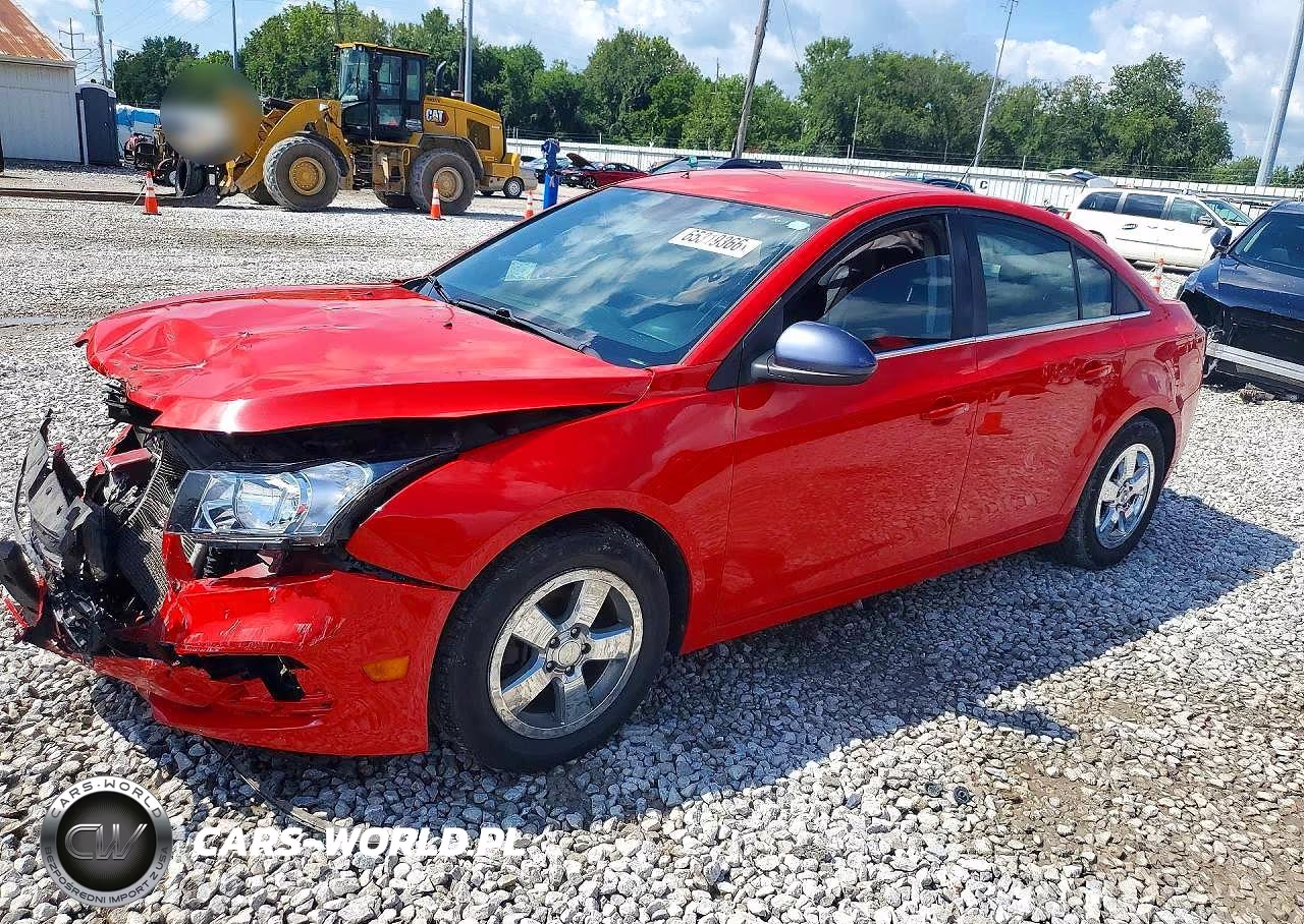 2015 Chevrolet Cruze Lt VIN:1G1PC5SB7F7148155 - 1