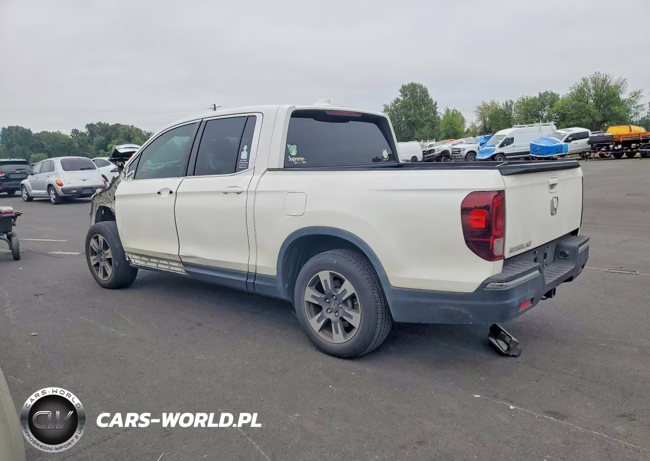 2017 Honda Ridgeline Rtl VIN:5FPYK2F55HB007235 - 2
