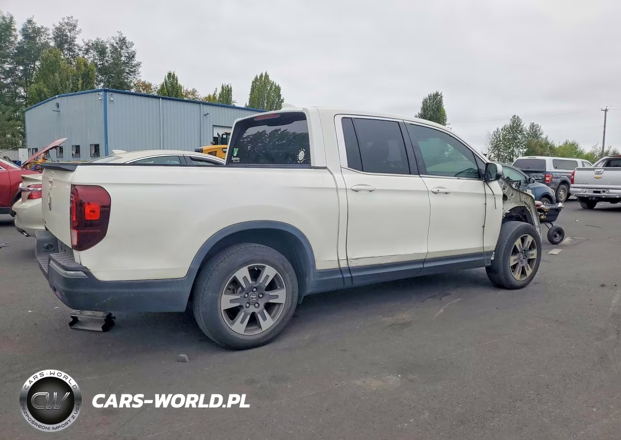 2017 Honda Ridgeline Rtl VIN:5FPYK2F55HB007235 - 3