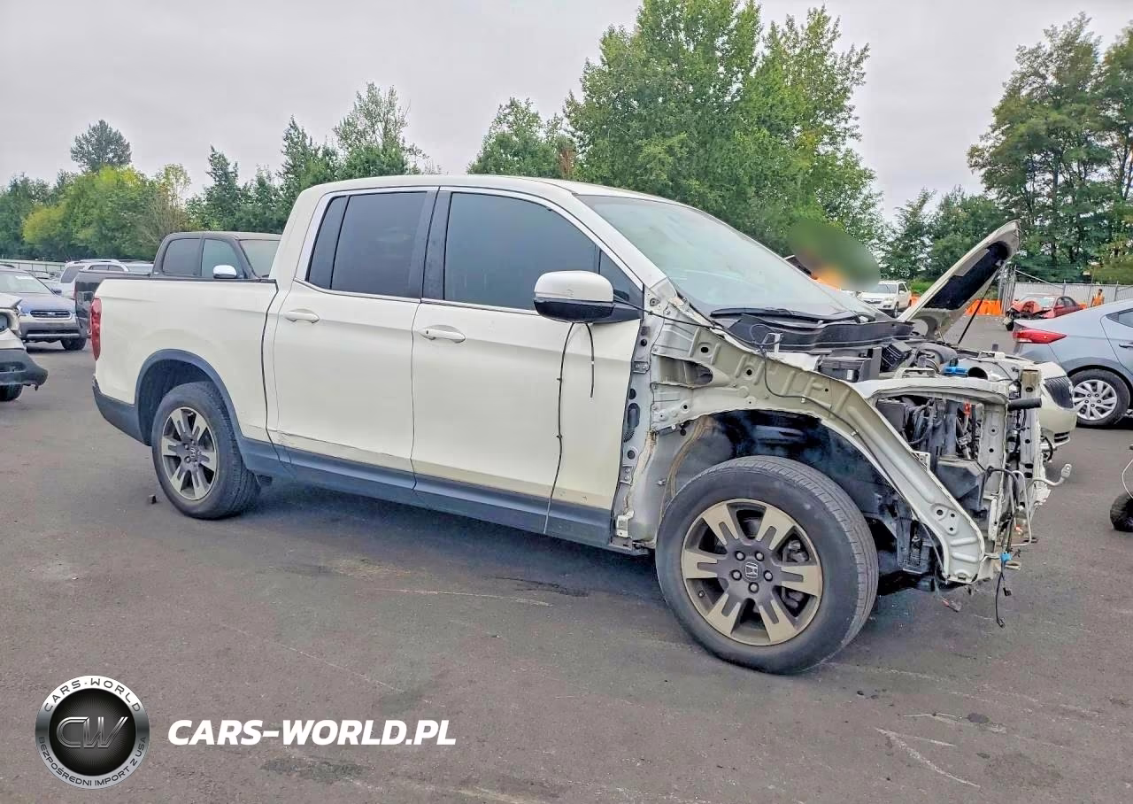2017 Honda Ridgeline Rtl VIN:5FPYK2F55HB007235 - 4