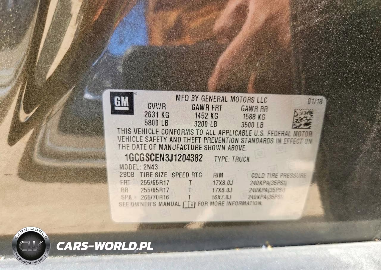 2018 Chevrolet Colorado Lt VIN:1GCGSCEN3J1204382 - 12