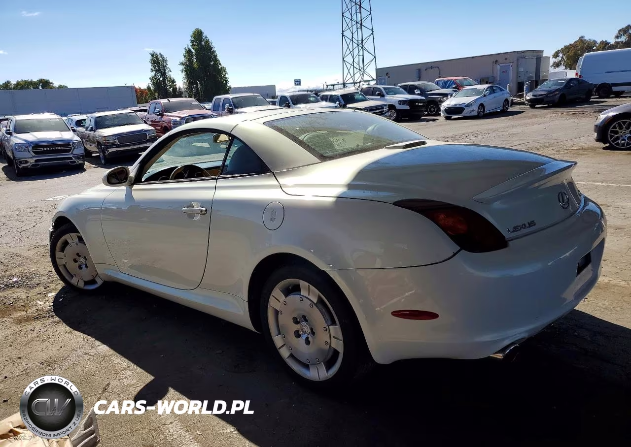 2002 Lexus Sc 430 VIN:JTHFN48Y320022072 - 2