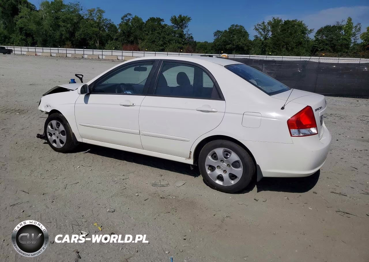 2009 Kia Spectra Lx VIN:KNAFE221295634520 - 2
