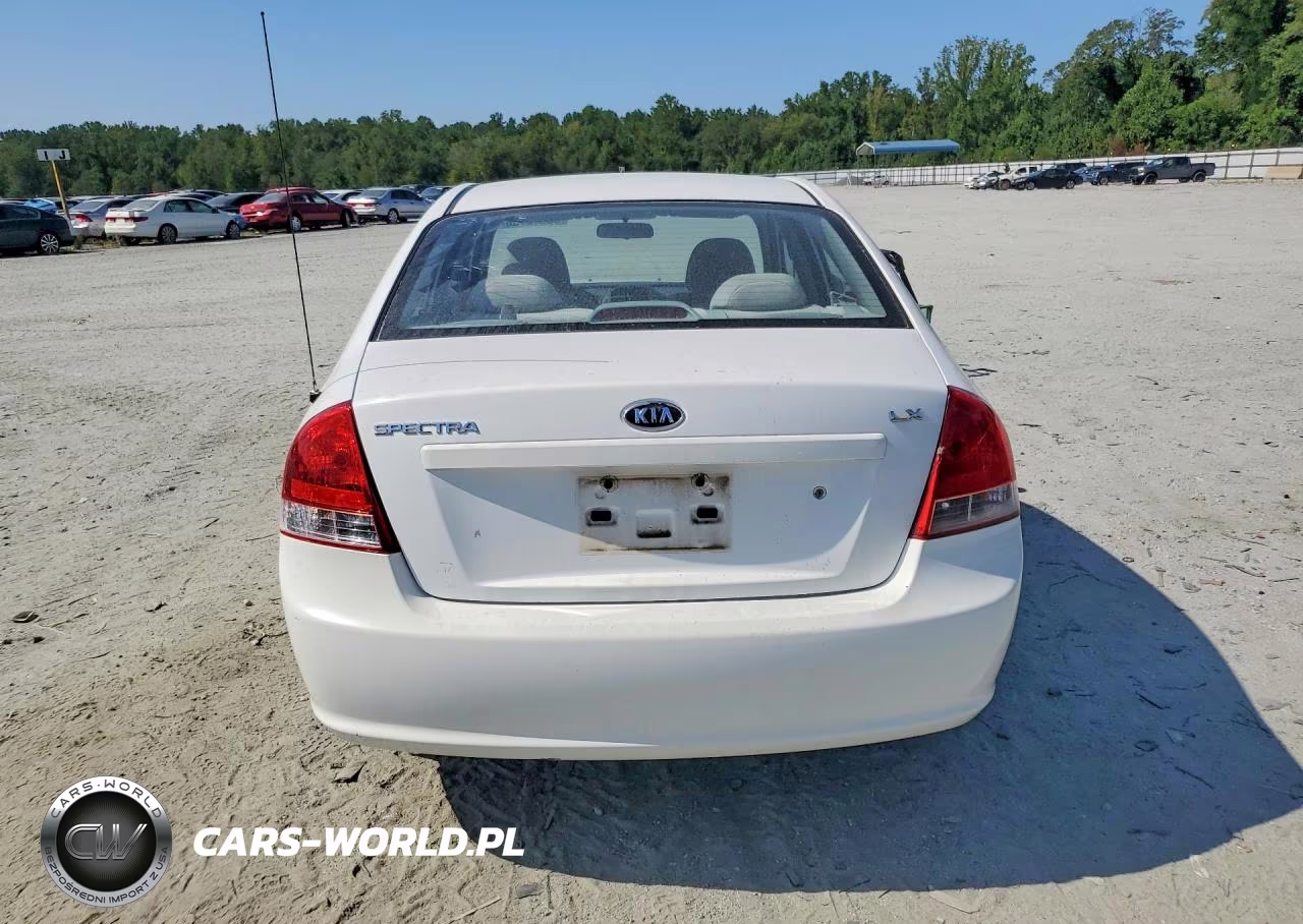 2009 Kia Spectra Lx VIN:KNAFE221295634520 - 6