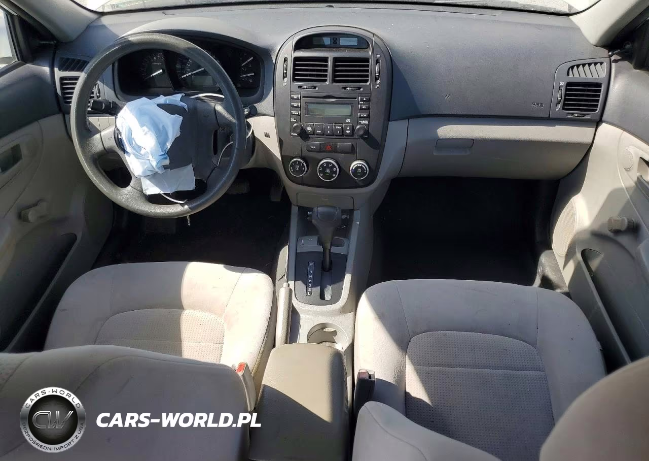 2009 Kia Spectra Lx VIN:KNAFE221295634520 - 8