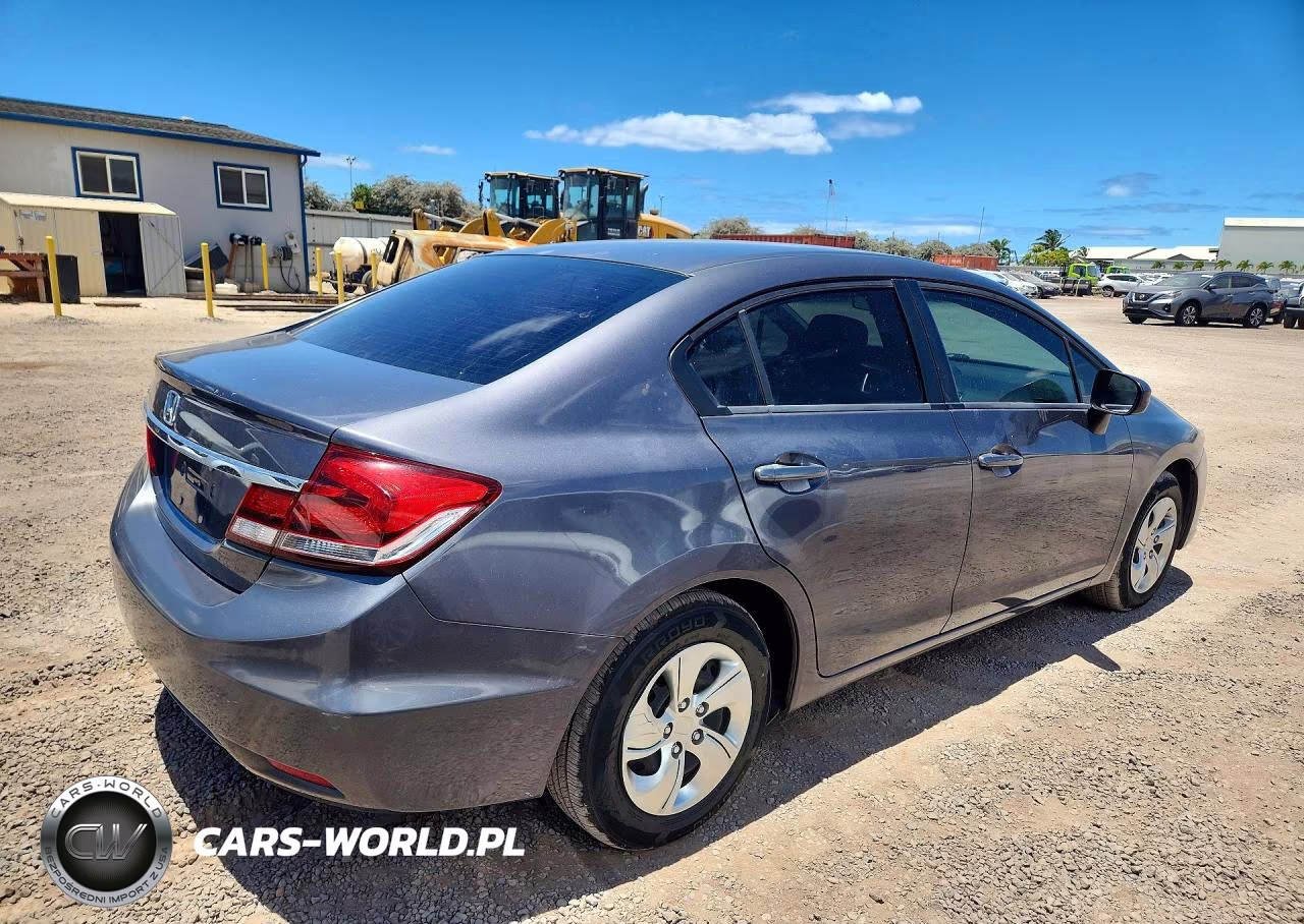 2014 Honda Civic Lx VIN:2HGFB2F56EH508111 - 3