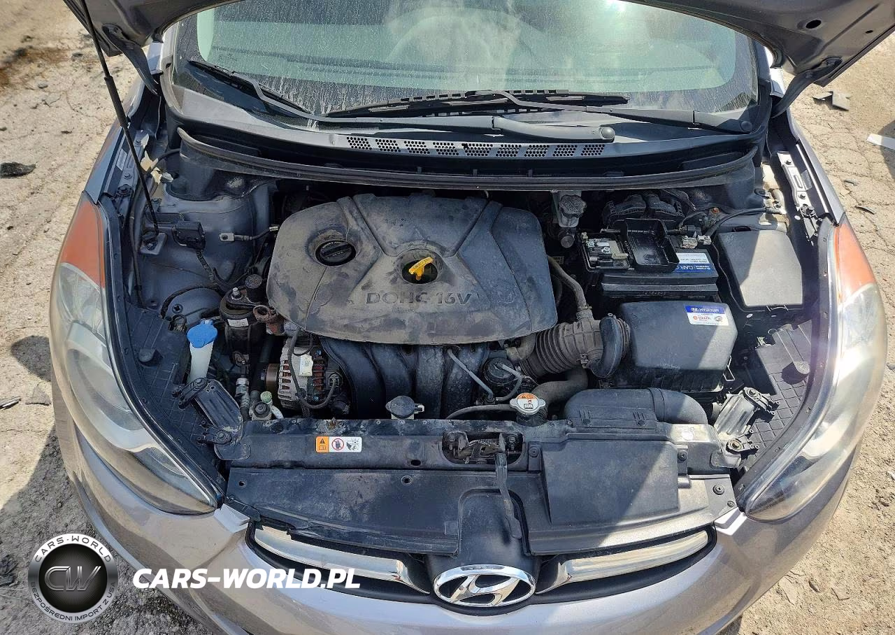 2013 Hyundai Elantra Limited VIN:KMHDH4AE8DU640575 - 11