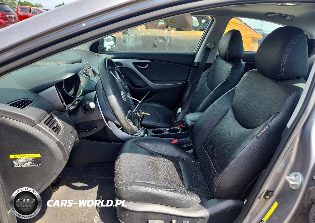 2013 Hyundai Elantra Limited VIN:KMHDH4AE8DU640575 - 7