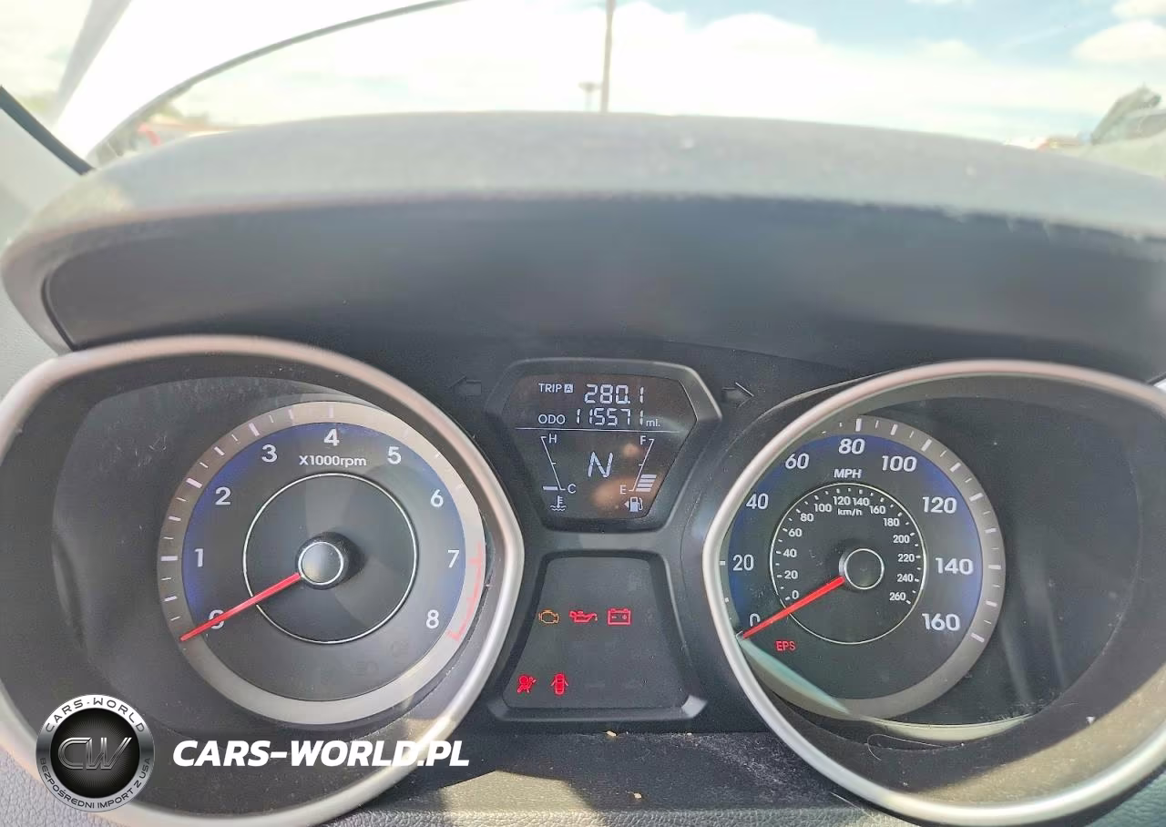 2013 Hyundai Elantra Limited VIN:KMHDH4AE8DU640575 - 9