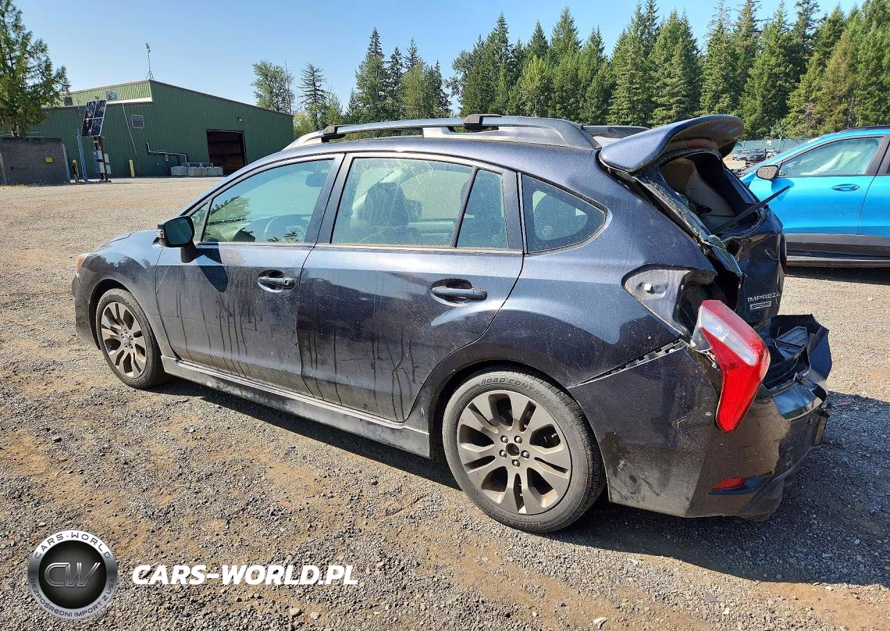 2016 Subaru Impreza VIN:JF1GPAU66G8307186 - 2