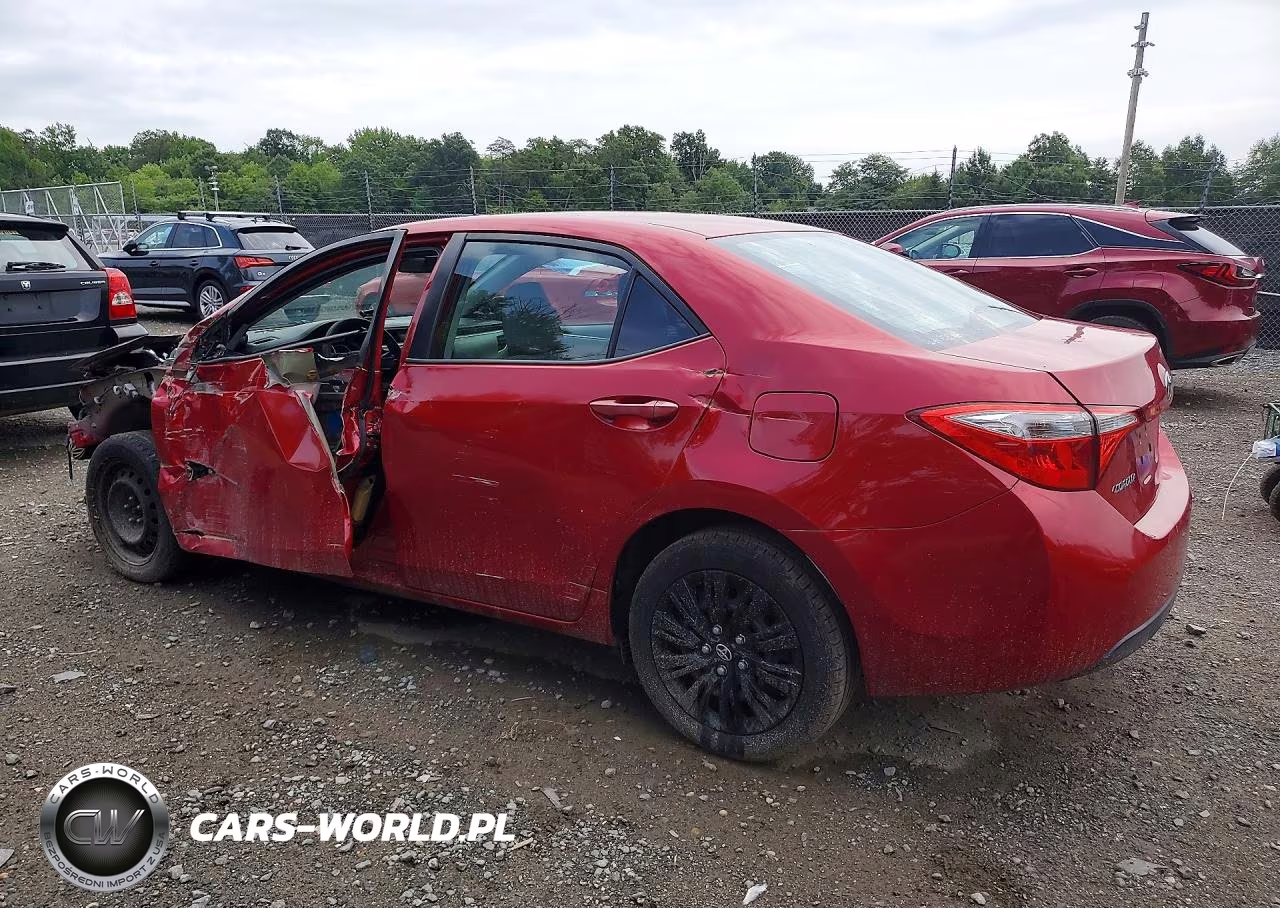 2015 Toyota Corolla Le VIN:2T1BURHE9FC455994 - 2