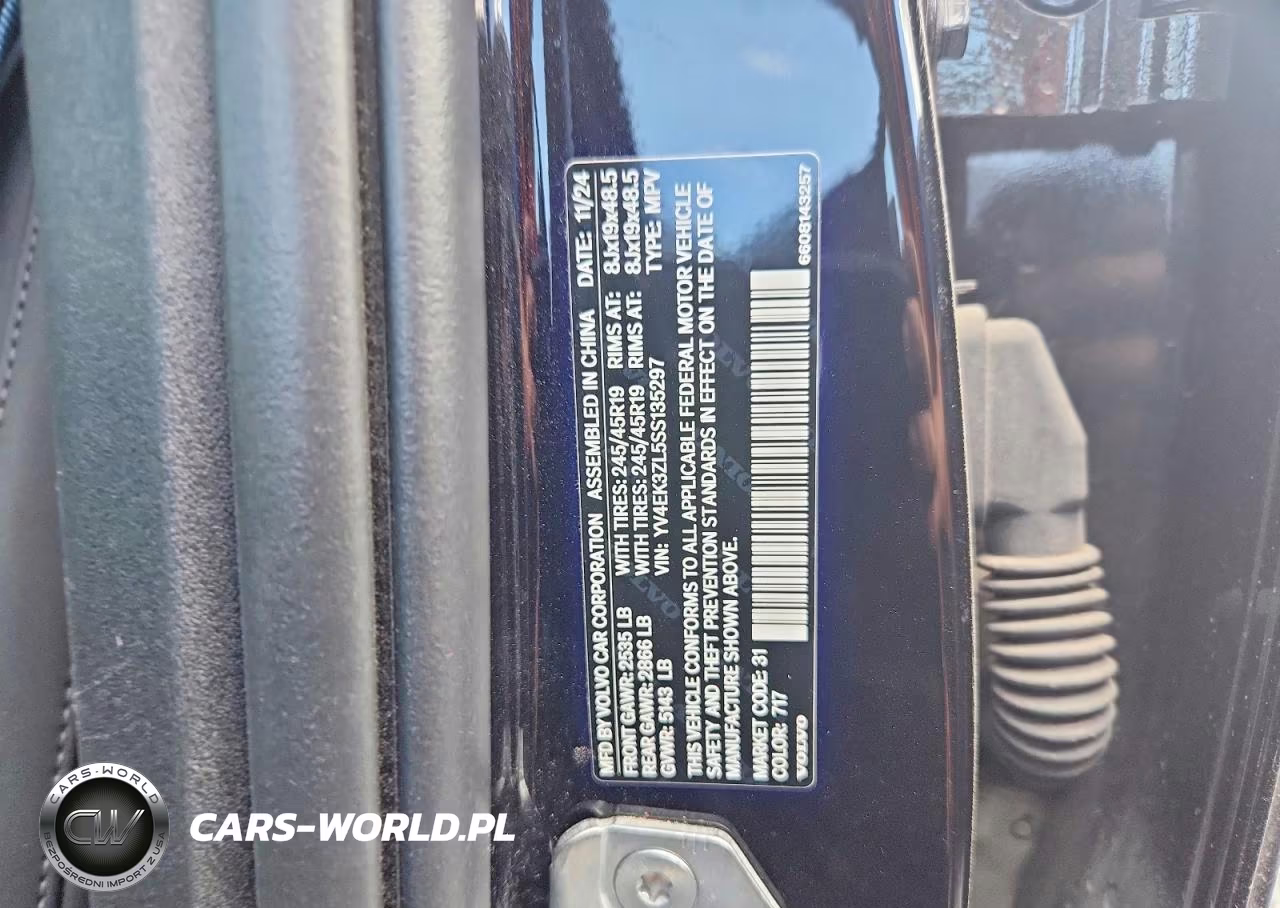 2025 Volvo Ex30 Ultra VIN:YV4EK3ZL5SS135297 - 12