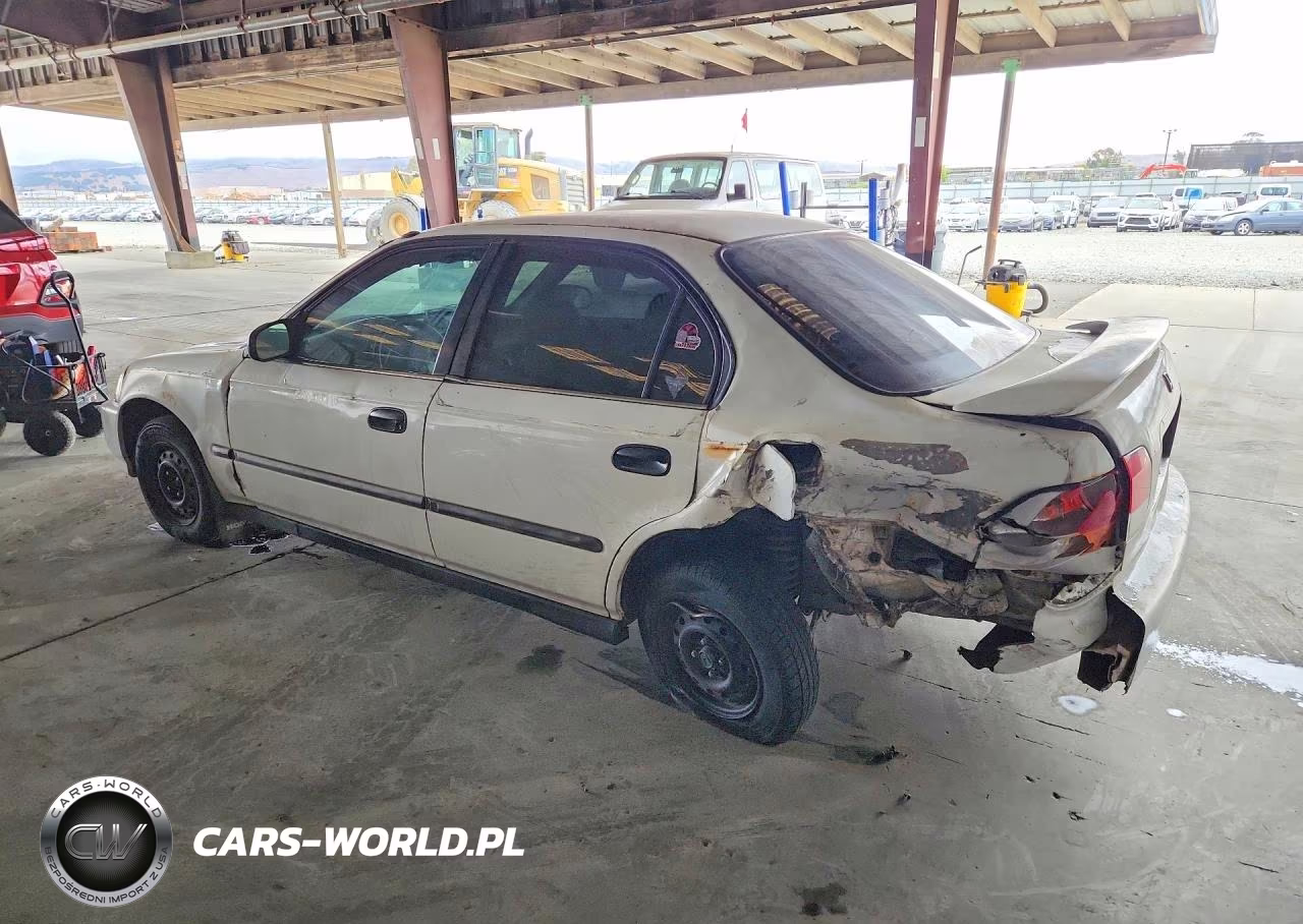 1996 Honda Civic Dx VIN:1HGEJ6620TL016007 - 2