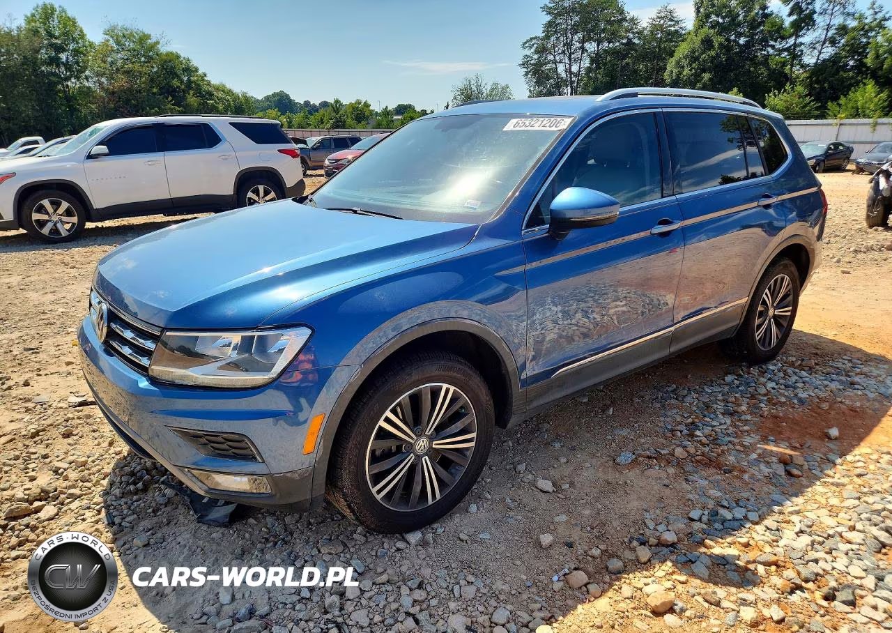2018 Volkswagen Tiguan Se VIN:3VV2B7AX5JM110985 - 1
