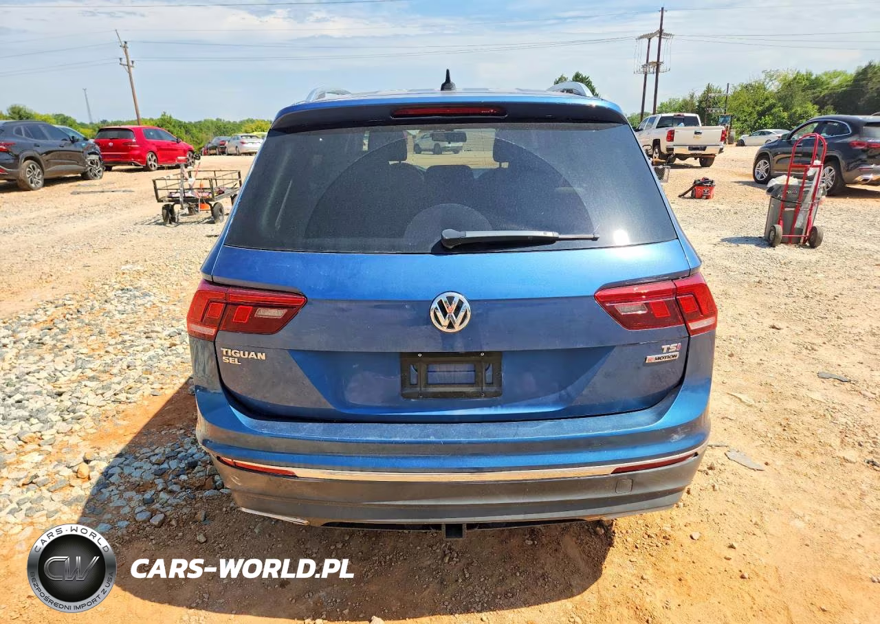 2018 Volkswagen Tiguan Se VIN:3VV2B7AX5JM110985 - 6