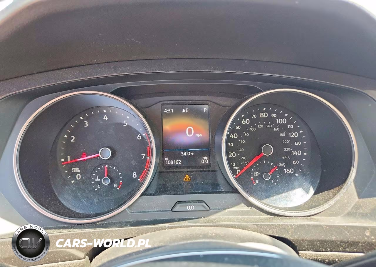 2018 Volkswagen Tiguan Se VIN:3VV2B7AX5JM110985 - 9