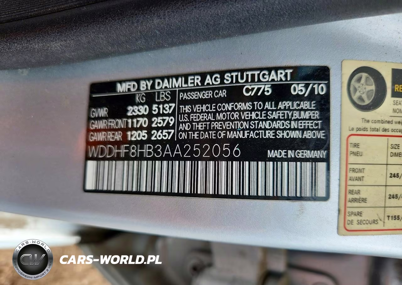 2010 Mercedes-Benz E 350 4Matic VIN:WDDHF8HB3AA252056 - 12