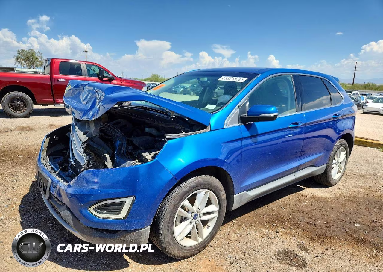 2018 Ford Edge Sel VIN:2FMPK3J97JBB64154 - 1