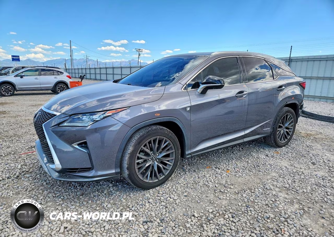 2017 Lexus Rx 450H F Sport VIN:2T2BGMCA7HC010117 - 1