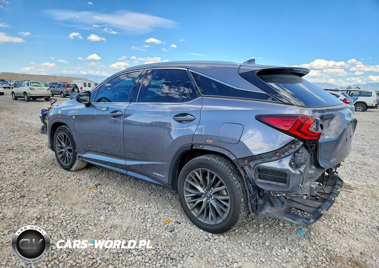 2017 Lexus Rx 450H F Sport VIN:2T2BGMCA7HC010117 - 2