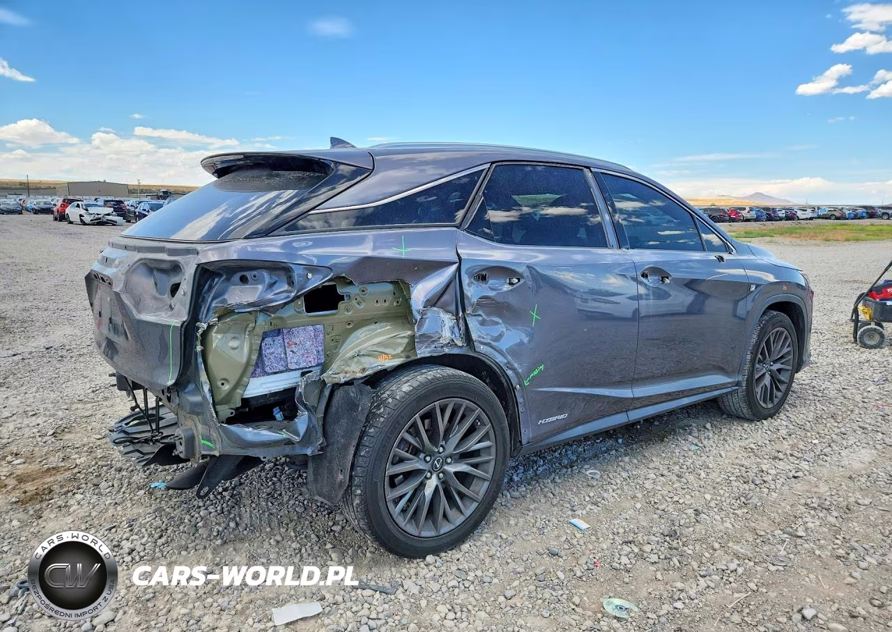 2017 Lexus Rx 450H F Sport VIN:2T2BGMCA7HC010117 - 3