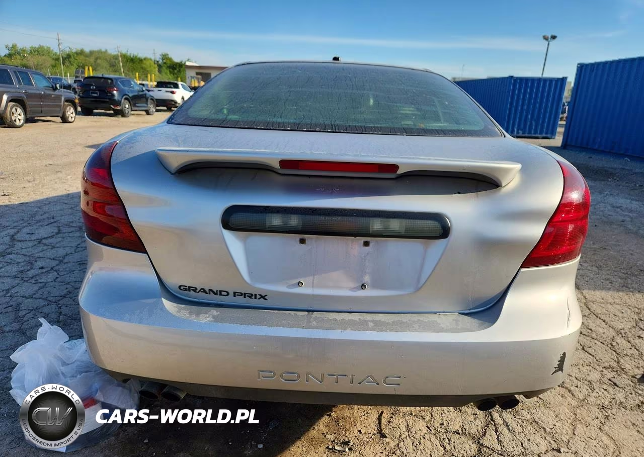 2006 Pontiac Grand Prix VIN:2G2WP552X61198519 - 6