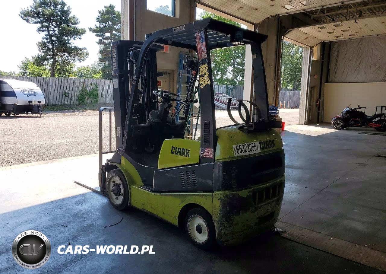 2017 Clark C20Cl Forklift VIN:C232L06379592KF - 3