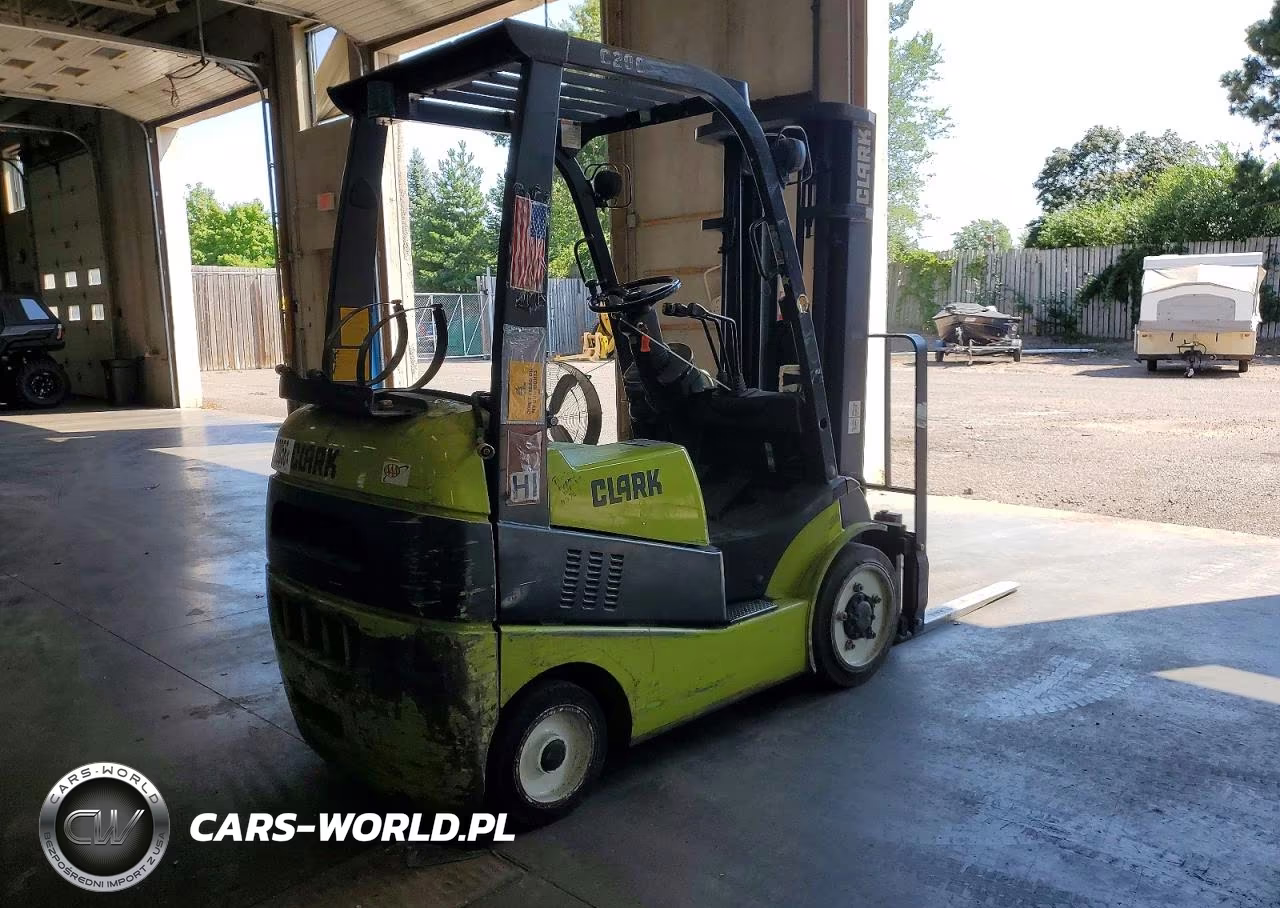 2017 Clark C20Cl Forklift VIN:C232L06379592KF - 4