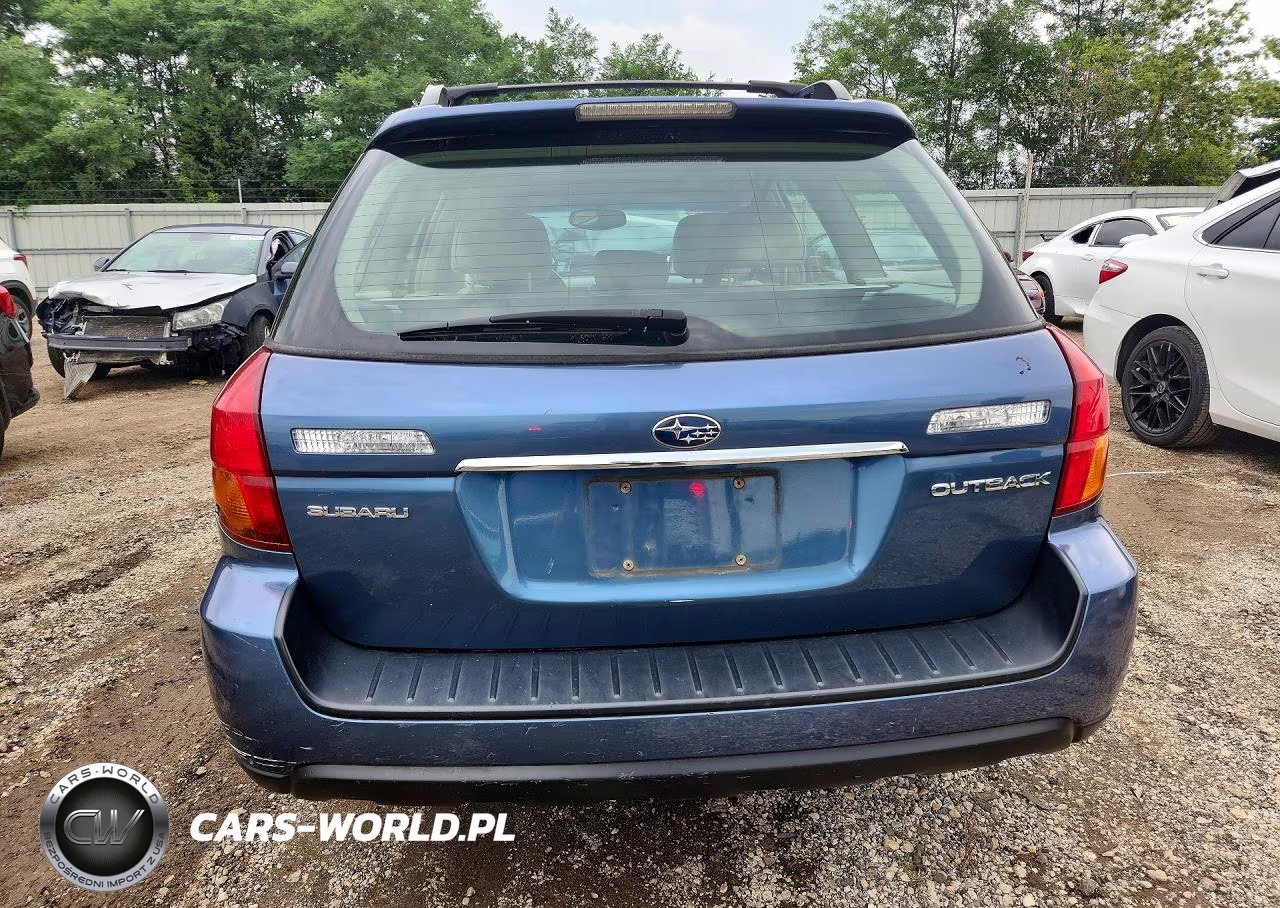 2006 Subaru Legacy Outback 2.5I Limited VIN:4S4BP62C867340233 - 6