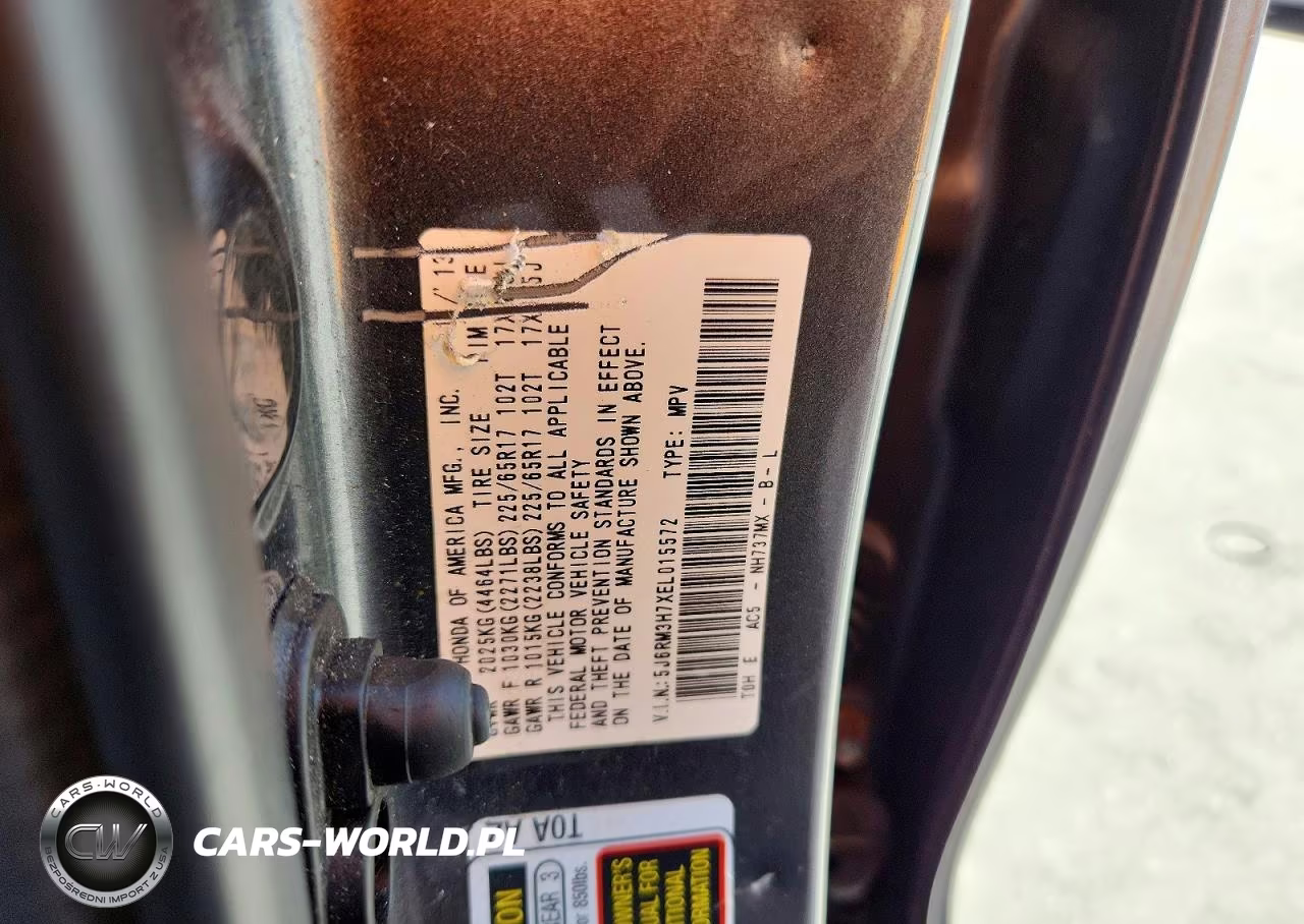 2014 Honda Cr-V Exl VIN:5J6RM3H7XEL015572 - 12