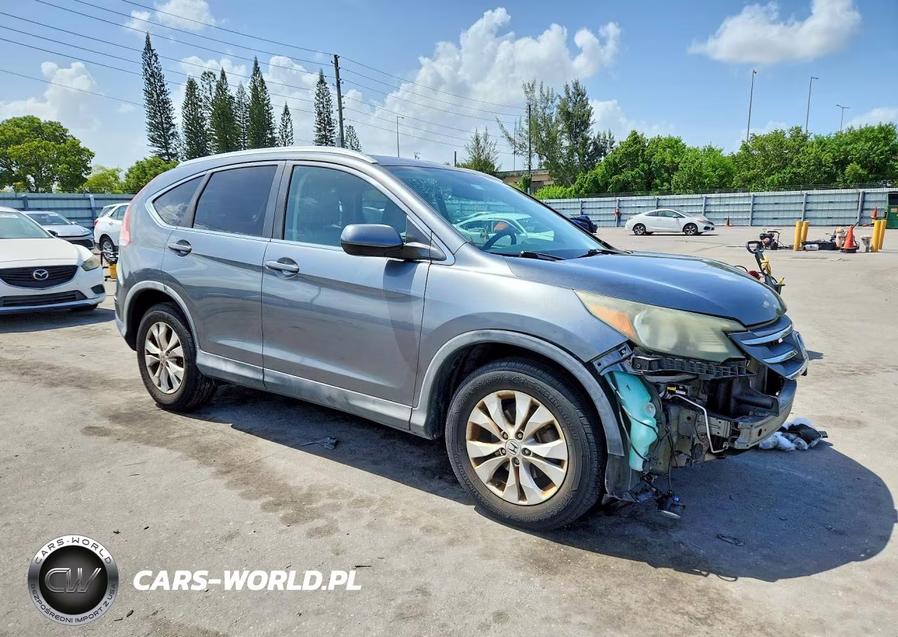 2014 Honda Cr-V Exl VIN:5J6RM3H7XEL015572 - 4