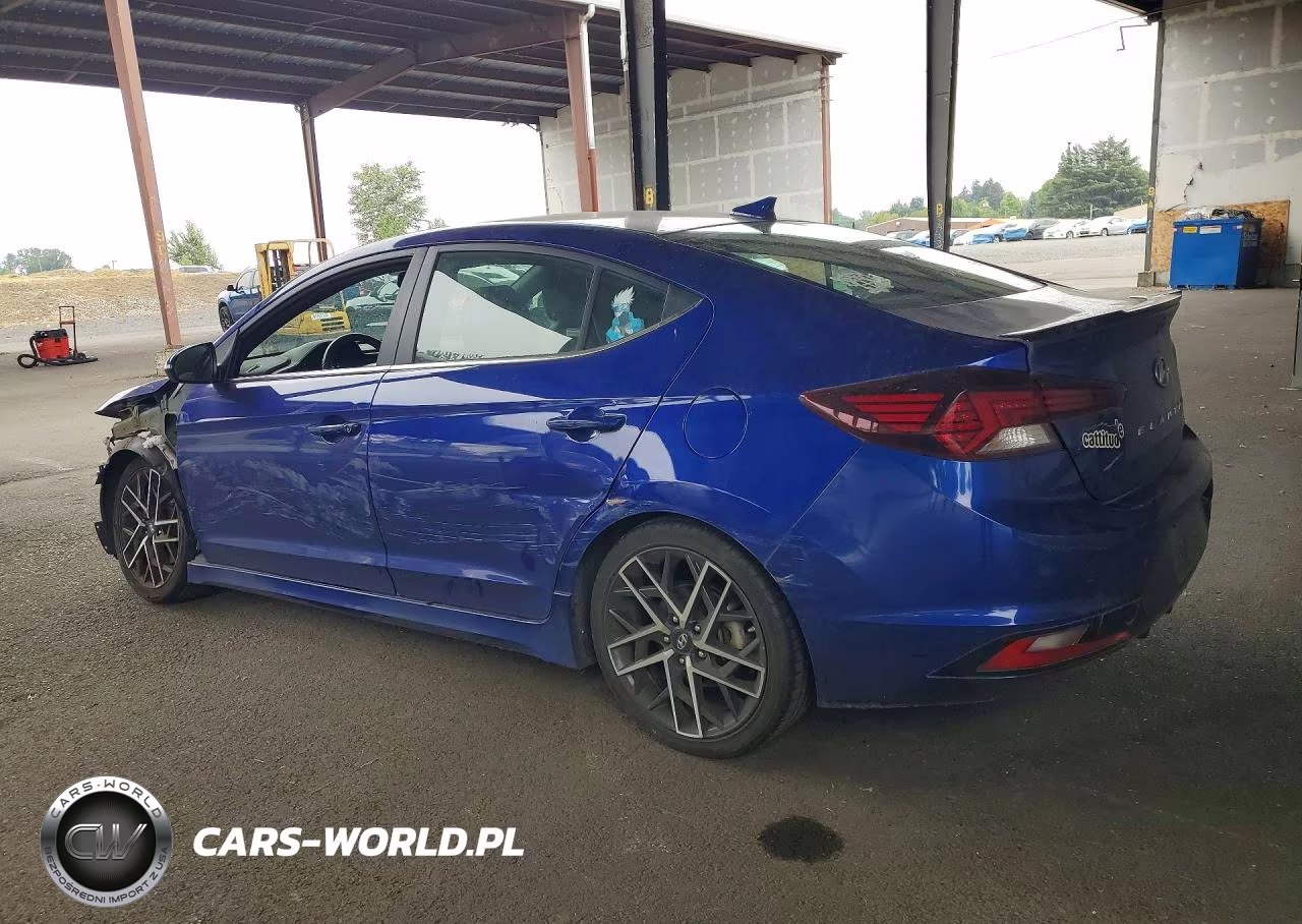 2020 Hyundai Elantra Sport VIN:KMHD04LB6LU944514 - 2