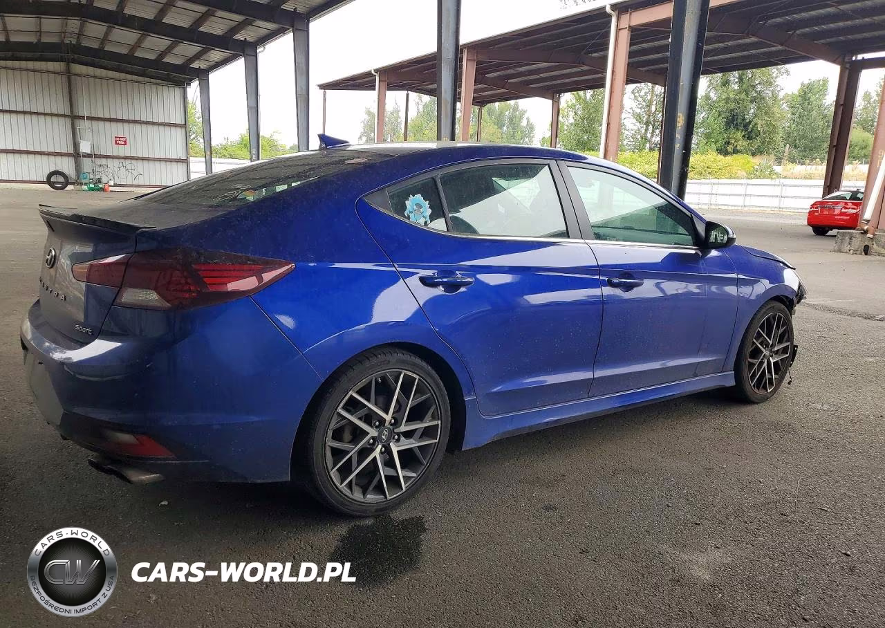 2020 Hyundai Elantra Sport VIN:KMHD04LB6LU944514 - 3