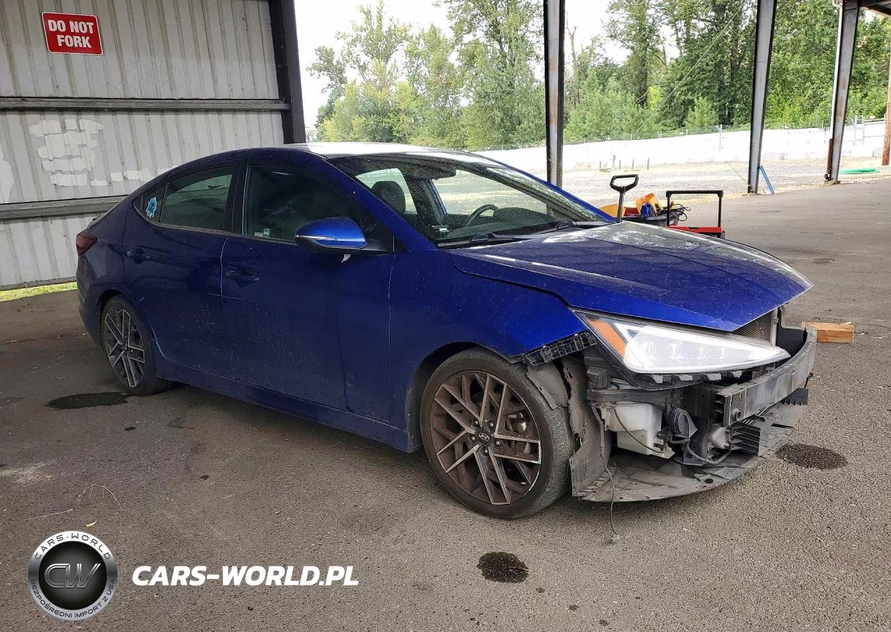 2020 Hyundai Elantra Sport VIN:KMHD04LB6LU944514 - 4